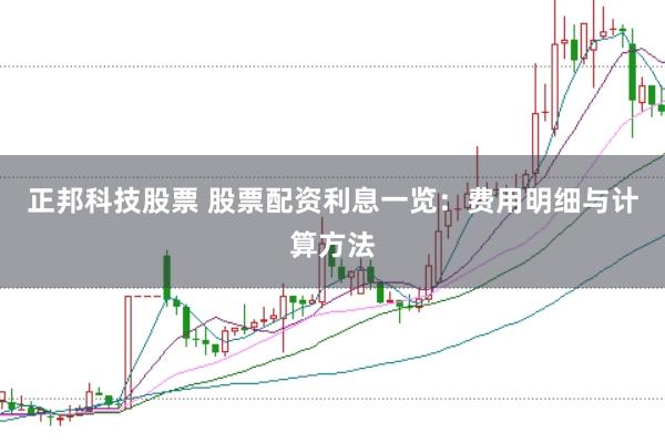 正邦科技股票 股票配资利息一览：费用明细与计算方法