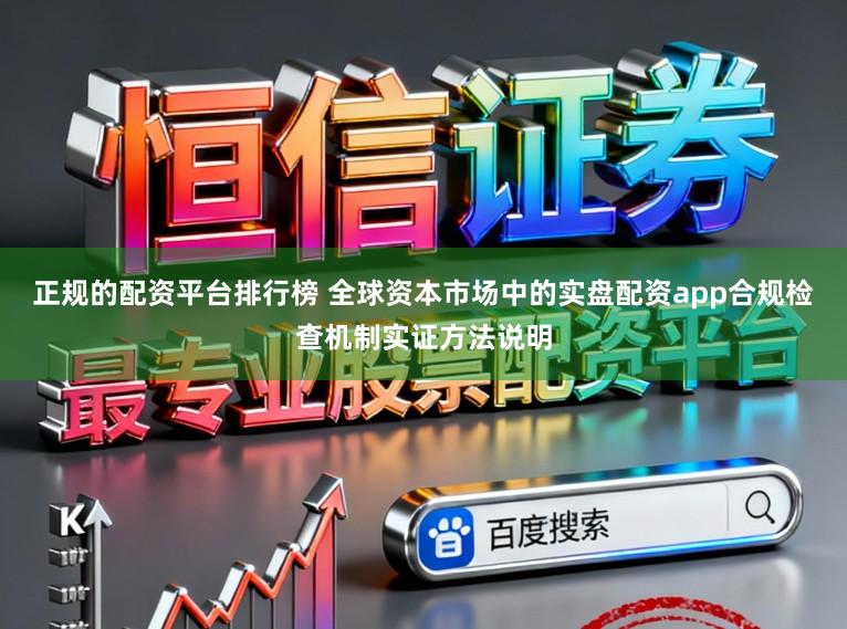 正规的配资平台排行榜 全球资本市场中的实盘配资app合规检查机制实证方法说明