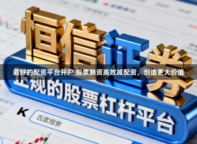 最好的配资平台开户 股票融资高效减配资，创造更大价值